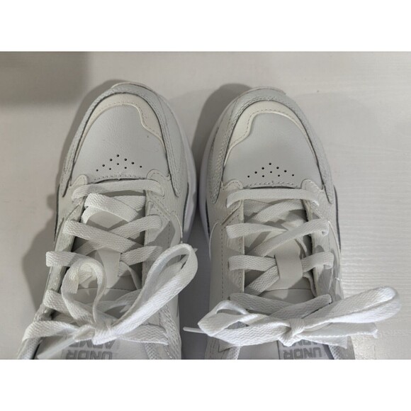 Under Armour Women’s Edge LTHR Low Trainers Sneakers Sports Shoes - Picture 4 of 6